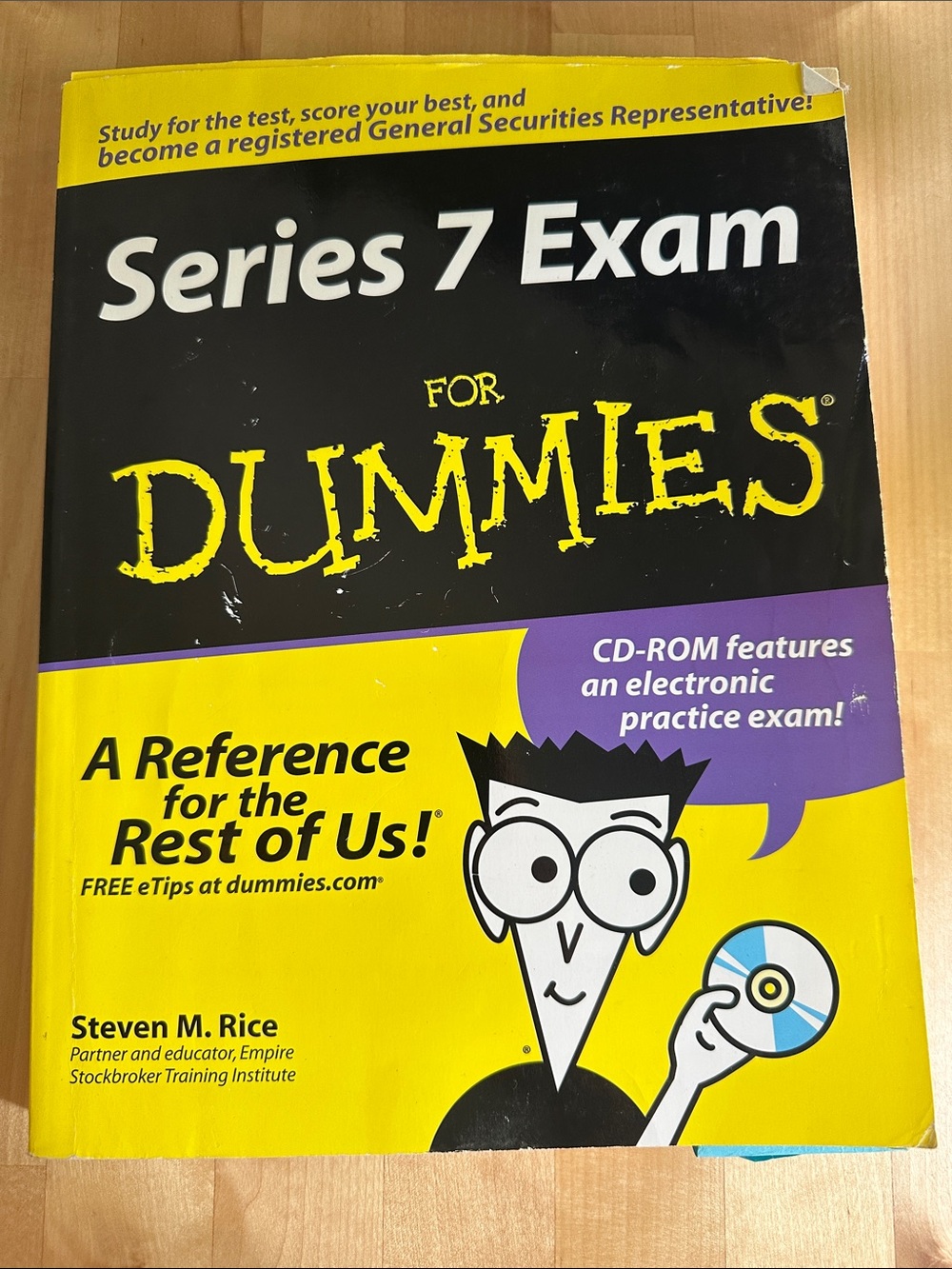 Series 7 Exam for Dummies paperback book